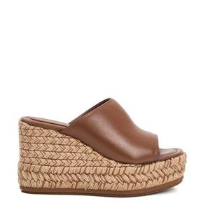 Paloma Barceló Leather Rope Wedge Slipper - NWT